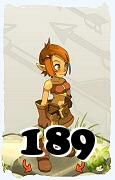 Un personaggio del gioco Dofus, Ocra-Aria, al livello 189