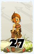 Un personnage du jeu Dofus, Crâ-Air, au niveau 27