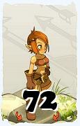 A Dofus character, Cra-Air, by level 72