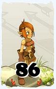 Um personagem do jogo Dofus, Cra-Ar, de nivel 86