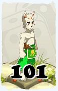 A Dofus character, Ecaflip-Air, by level 101