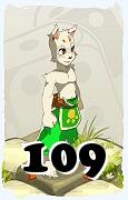 Um personagem do jogo Dofus, Ecaflip-Ar, de nivel 109