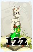 A Dofus character, Ecaflip-Air, by level 122