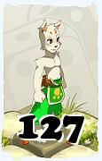 Um personagem do jogo Dofus, Ecaflip-Ar, de nivel 127