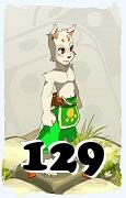 A Dofus character, Masqueraider-Air, by level 129