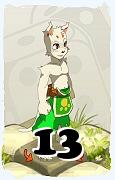 A Dofus character, Cra-Air, by level 13