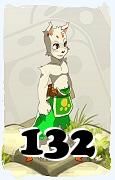 Un personaje del juego Dofus, Zurcarák-Aire, de nivel 132