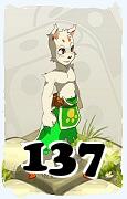 Un personaje del juego Dofus, Zurcarák-Aire, de nivel 137