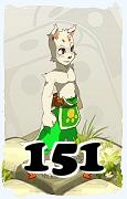 A Dofus character, Ecaflip-Air, by level 151