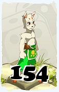 A Dofus character, Ecaflip-Air, by level 154