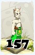 A Dofus character, Ecaflip-Air, by level 157
