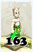 Um personagem do jogo Dofus, Ecaflip-Ar, de nivel 163