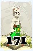 A Dofus character, Ecaflip-Air, by level 171