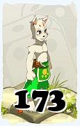 A Dofus character, Ecaflip-Air, by level 173