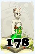 A Dofus character, Ecaflip-Air, by level 178