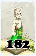 A Dofus character, Ecaflip-Air, by level 182