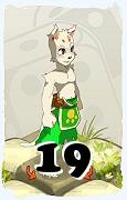 A Dofus character, Ecaflip-Air, by level 19