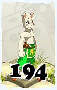 Um personagem do jogo Dofus, Ecaflip-Ar, de nivel 194