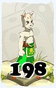 A Dofus character, Ecaflip-Air, by level 198