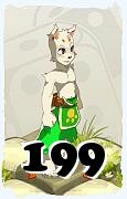 A Dofus character, Ecaflip-Air, by level 199