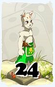 A Dofus character, Eniripsa-Air, by level 24