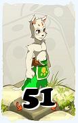 A Dofus character, Ecaflip-Air, by level 51