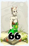 A Dofus character, Ecaflip-Air, by level 66