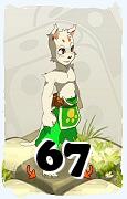 A Dofus character, Ecaflip-Air, by level 67