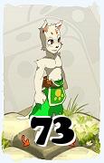 A Dofus character, Feca-Air, by level 73