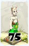 A Dofus character, Cra-Air, by level 75