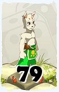 A Dofus character, Ecaflip-Air, by level 79