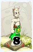 A Dofus character, Sram-Air, by level 8