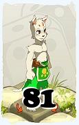 A Dofus character, Sadida-Air, by level 81