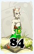 A Dofus character, Sacrier-Air, by level 84