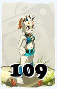 Um personagem do jogo Dofus, Ecaflip-Ar, de nivel 109