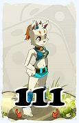 A Dofus character, Ecaflip-Air, by level 111