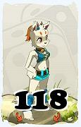 A Dofus character, Ecaflip-Air, by level 118