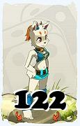 Um personagem do jogo Dofus, Ecaflip-Ar, de nivel 122