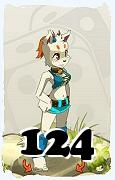 A Dofus character, Ecaflip-Air, by level 124