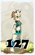 Um personagem do jogo Dofus, Ecaflip-Ar, de nivel 127