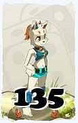 A Dofus character, Ecaflip-Air, by level 135