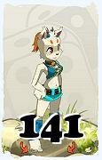 A Dofus character, Ecaflip-Air, by level 141