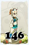 Um personagem do jogo Dofus, Ecaflip-Ar, de nivel 146