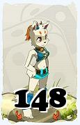 A Dofus character, Ecaflip-Air, by level 148