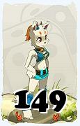 Um personagem do jogo Dofus, Ecaflip-Ar, de nivel 149