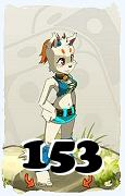 A Dofus character, Ecaflip-Air, by level 153