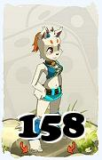 A Dofus character, Ecaflip-Air, by level 158