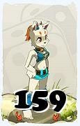 A Dofus character, Ecaflip-Air, by level 159