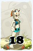 A Dofus character, Pandawa-Air, by level 18