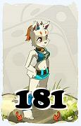 A Dofus character, Ecaflip-Air, by level 181